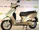 TVS Motor's sales rise 28 per cent in March