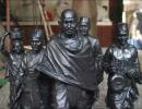 Davos to install statue of Mahatma Gandhi