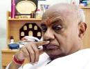 Deve Gowda was napping when Indian Inc met him: Book