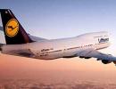 Lufthansa introduces its Boeing 747-8 in India