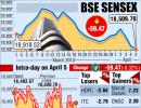 Markets end lower on overseas fund outflows