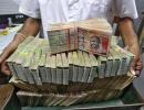 Rupee hits four-month peak as shares hit record