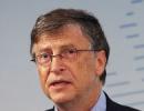 Scuffle between Bill Gates' security staff and mediapersons