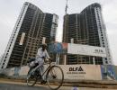 In key markets, realty prices may fall 10-15% in months