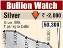 Gold, silver fall for third day on global cues