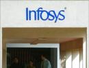 Infosys' shares end nearly 5% down as founders sell shares