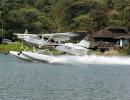 Sea-plane lands in Nashik successfully