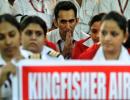 Did Kingfisher Airlines pay PF dues on time?