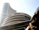 Markets surge; Sensex up 300 points