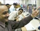 Survey cheers markets; Sensex ends 179 points higher