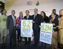 Ambition of Paris climate talks rises by half a degree