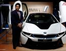 Sachin Tendulkar launches BMW i8