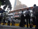 Sensex ends below 28,000; IT stocks drag Nifty