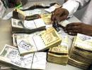 Rupee ends at 2-month high of 63.44 against USD