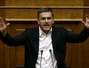 Greek PM keeps lid on party rebellion to pass bailout vote