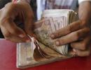 Rupee turns weak, down 10 paise against dollar in early trade