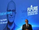 Nadella embraces E-comm cos, ropes in PayTm, Snapdeal for cloud