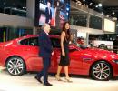 Katrina Kaif is the brand ambassador of the stunning Jaguar XE