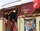 Onboard the amazing Tiger Express