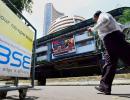 Sensex retreats from 6-week high, slides 253 points