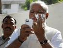 Modi's selfie time, now with Apple's Cook