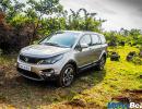 Hexa is a heavy car and is loaded with safety equipment