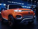 Maruti shows off its futuristic Concept car at Auto Expo