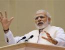 Modi promises bonanza to traders if re-elected