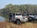 Off-roading with Mahindra Thar