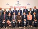 PM hits the ground running, meets CEOs in Houston