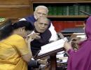 MPs who heckled Sitharaman were first to rush to her