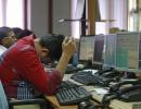 Sensex plunges 1,115 points; tech, bank stocks bleed