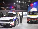 KIA Police Car At Auto Expo 2023