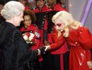 When Lady Gaga met the Queen