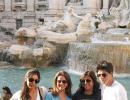 Spotted: Shah Rukh Khan, Gauri in Italy