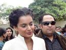 Spotted: Kangna Ranaut in Chandigarh