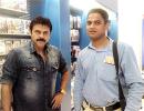 Spotted: Venkatesh at Dubai airport