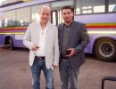 Spotted: Anupam Kher at Mumbai airport