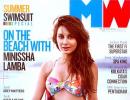 Pix: Minissha shows off her bikini on the beach