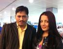 Spotted: Celina Jaitly in Dubai