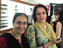 Spotted: Hema Malini at a Mumbai mall