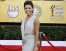 Plunging necklines, frills & thrills at SAG awards