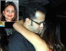 Rahul Mahajan gets cosy