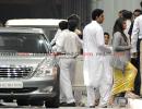 PIX: Aishwarya Rai Bachchan Goes To Hospital