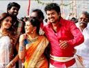 Tamil star Vijay launches Velayudham music