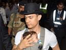 FIRST LOOK: Aamir Khan with Kiran and son Azad