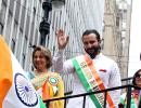 PIX: Saif, Grand Marshal at India Day Parade, New York