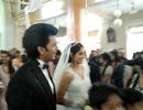 PIX: Riteish and Genelia's church wedding