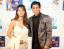 PIX: Shah Rukh, Gauri attend Zee Cine awards in Macau