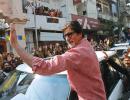 PIX: Amitabh Bachchan shoots tourism ad in Gujarat